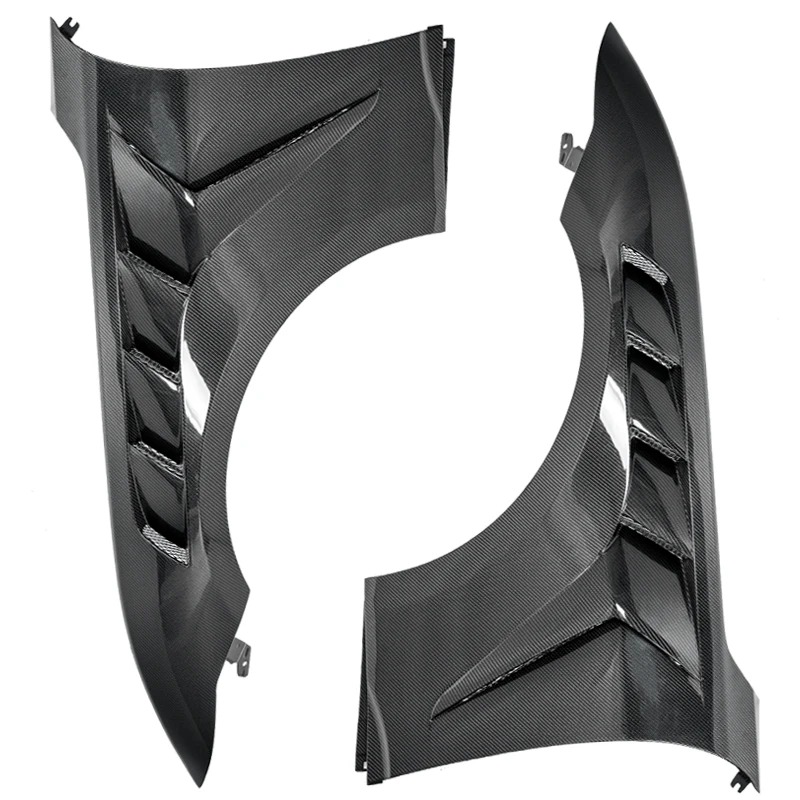 Upgrade for  Mustang Fender with Open Orifice Cooling GTD Style Carbon Fiber Auto Parts